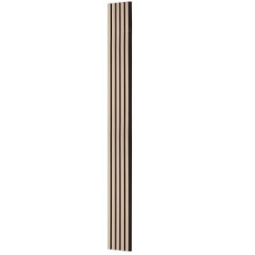Wood Slat Acoustic Panels 7.9 x 94.5 inch for Modern Wall Decor Silver Wood